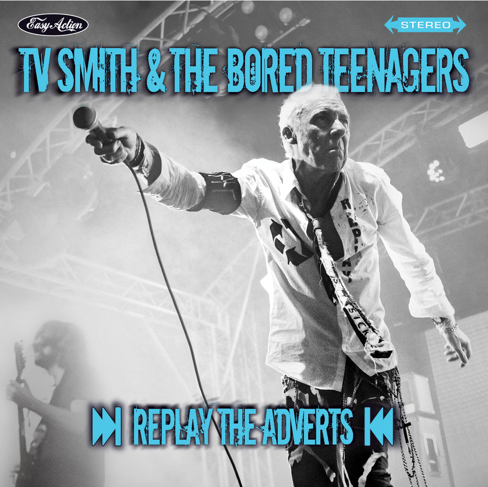 Replay The Adverts/+7" Single in Pic Sleeve - Front Cover
