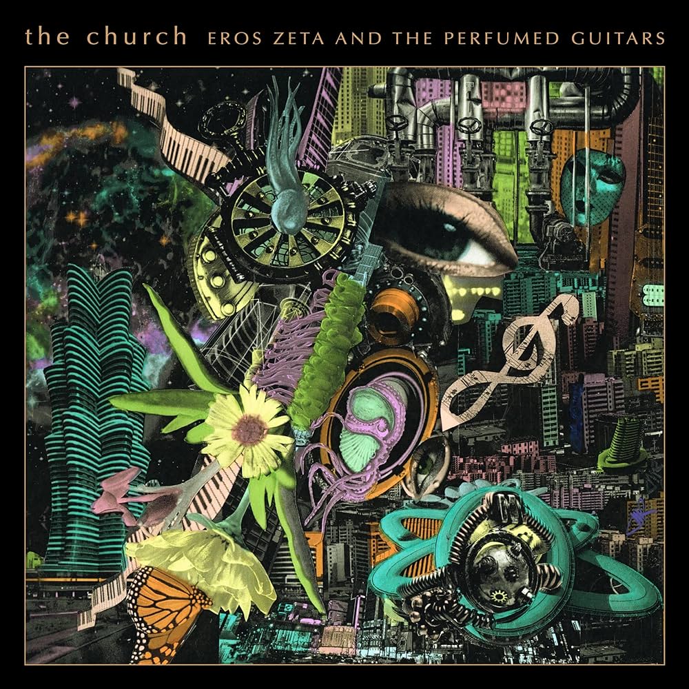 Eros Zeta & The Perfumed Guitars/Galaxy Green Vinyl - Front Cover