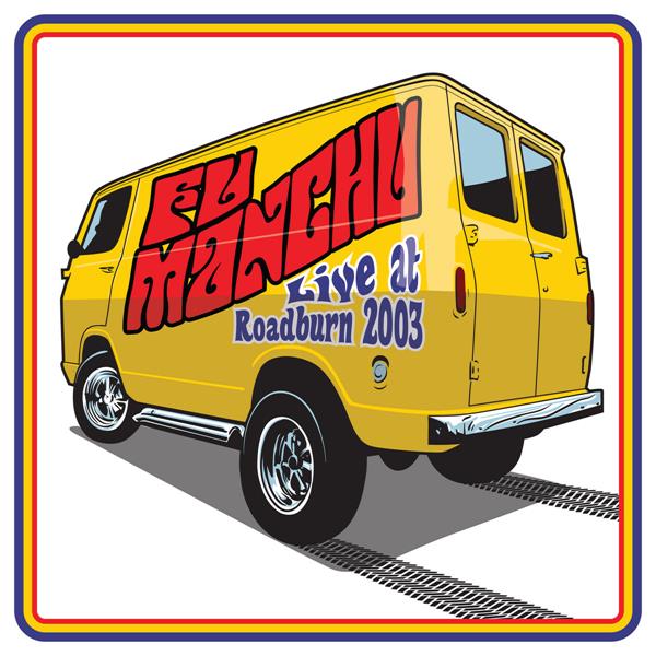 Live At Roadburn 2003/3 Color Striped Vinyl with Red-White-Blue - Front Cover