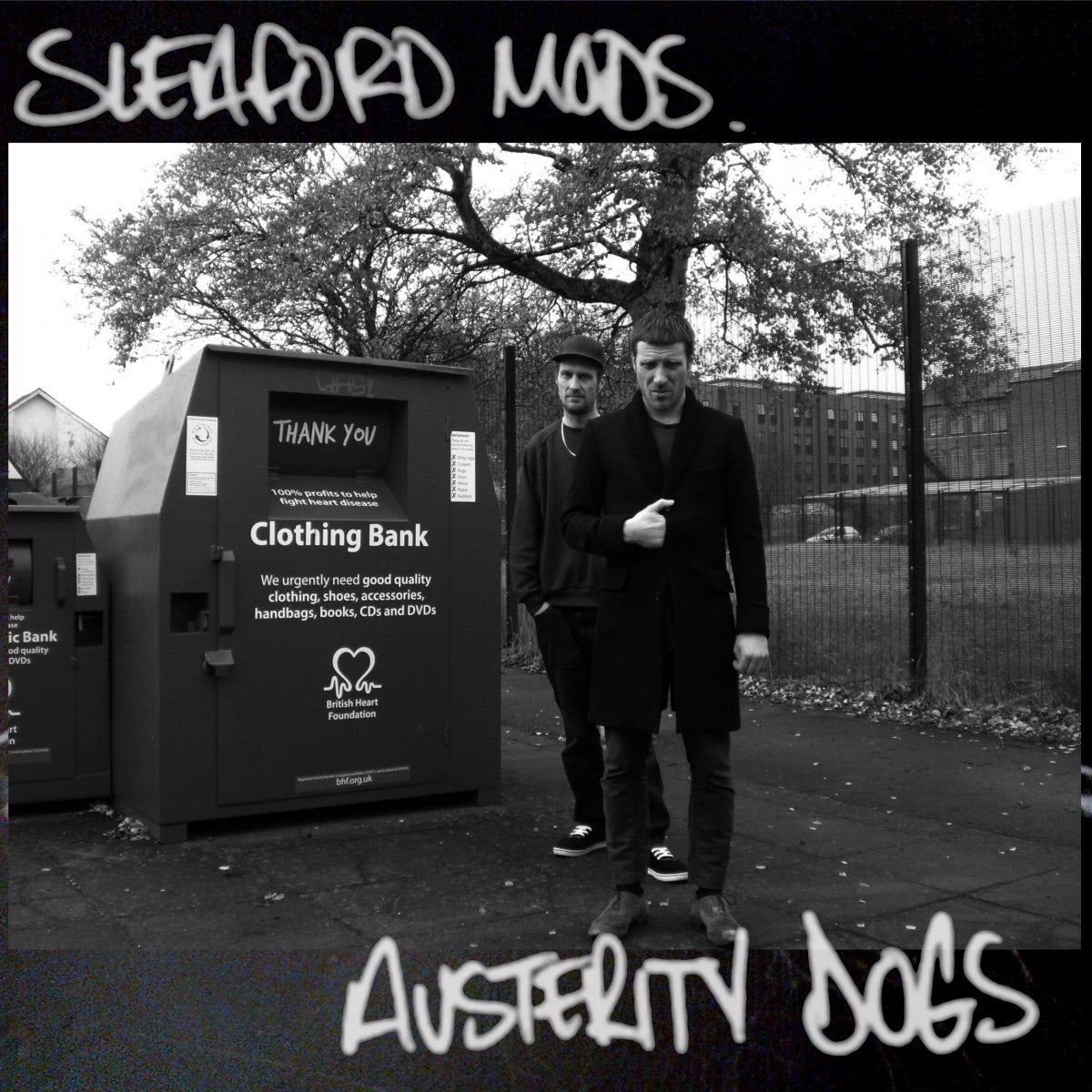 Austerity Dogs/Neon Yellow Vinyl - Front Cover