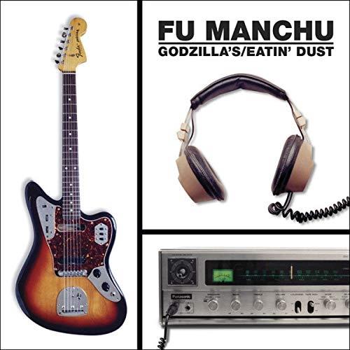 Godzilla’s/Eatin’ Dust +4/White With Brown Splatter Vinyl - Front Cover