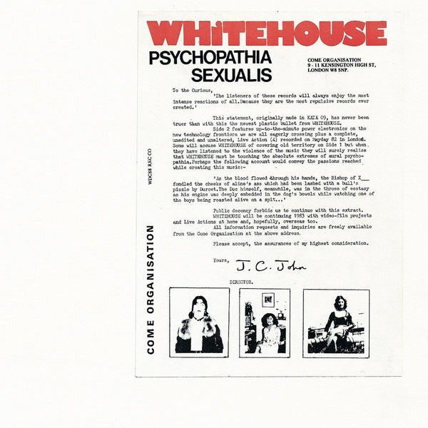 Psychopathia Sexualis - Legacy Edition - Front Cover