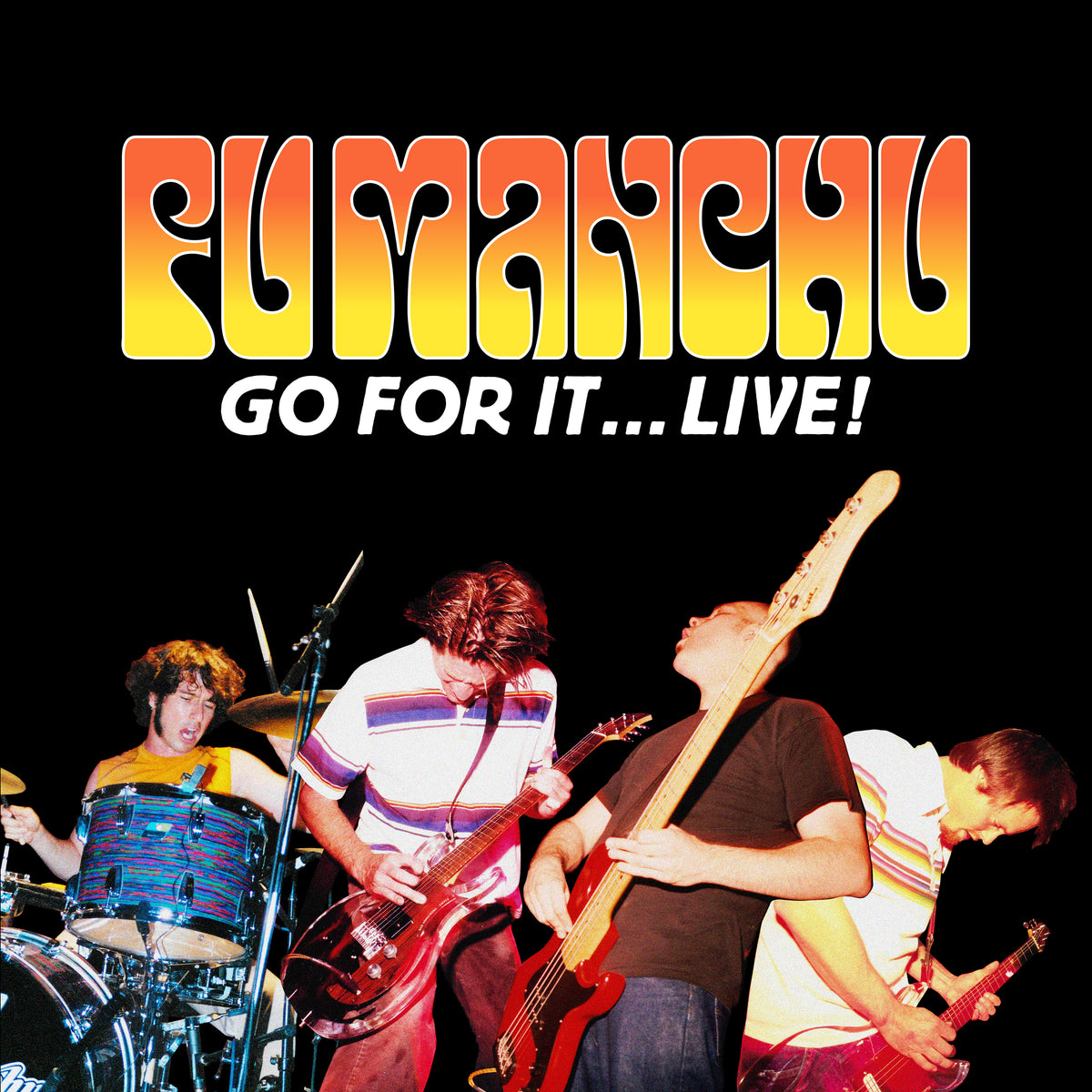 Go For It...Live!/Neon Orange/Neon Yellow Vinyl - Front Cover
