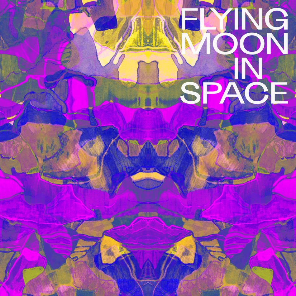 Flying Moon In Space - Front Cover