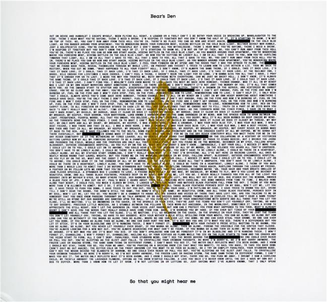 So that you might hear me - Front Cover