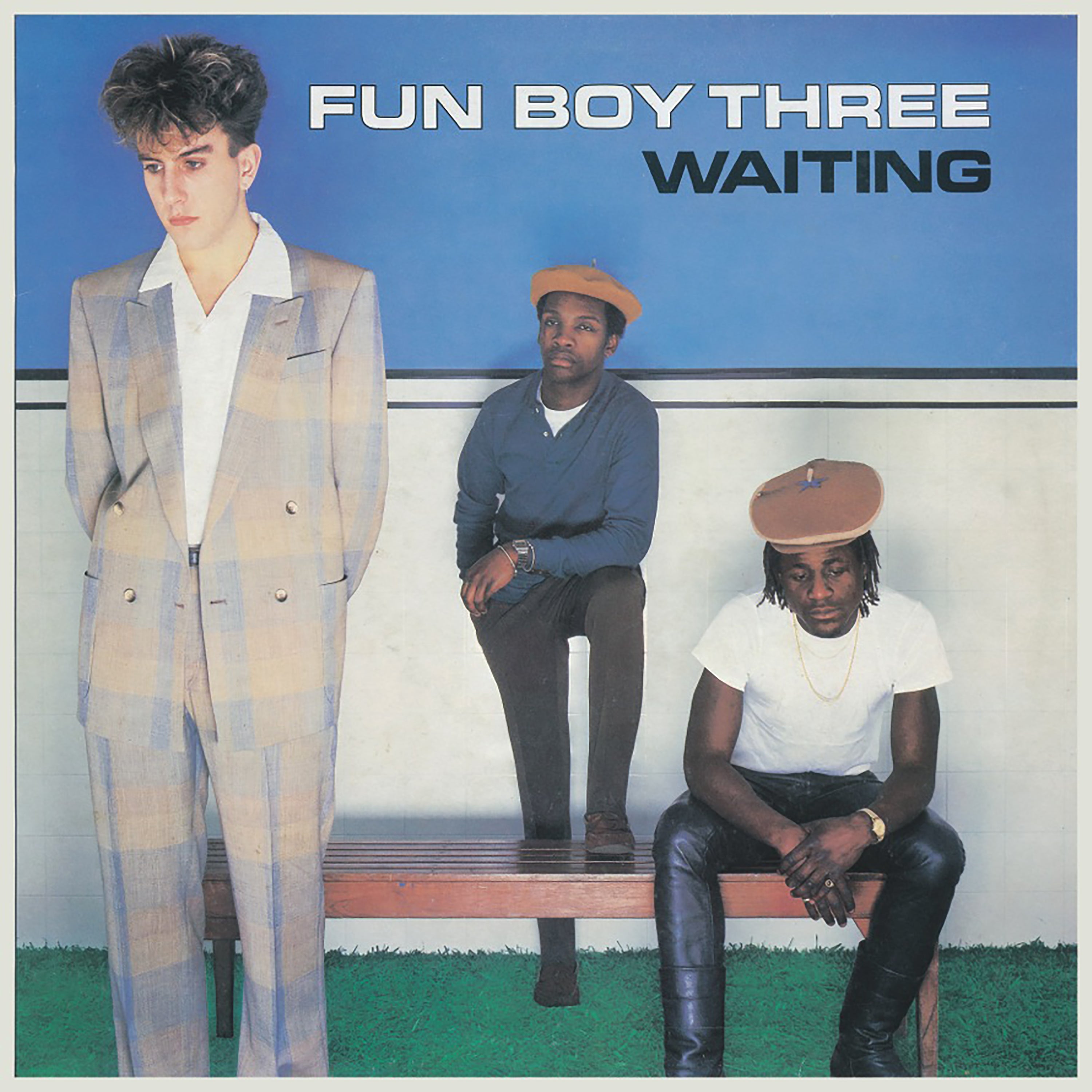 WAITING/VINYLE BLEU 180GR - Front Cover
