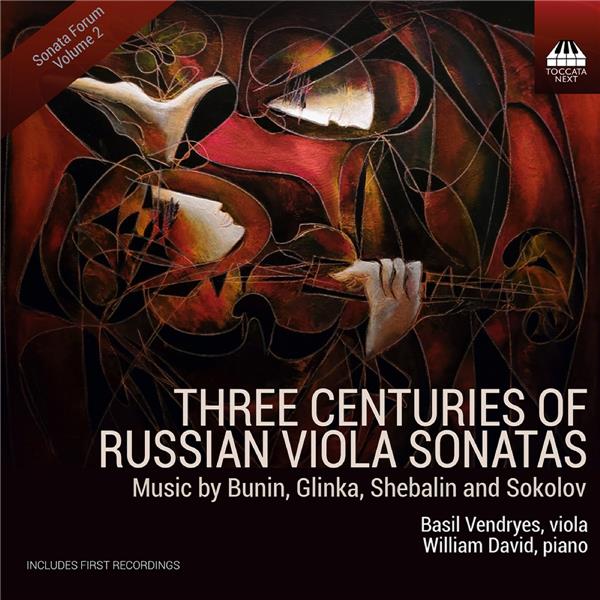 Trois Siècles de sonates russes pour alto - Front Cover