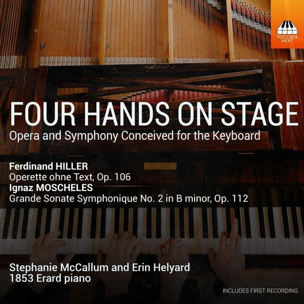 Four Hands On Stage / Œuvres pour piano - Front Cover