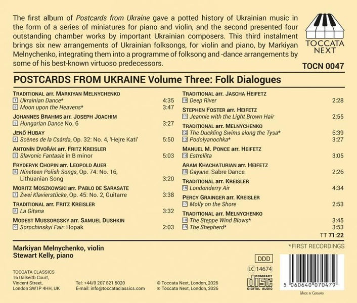 Postcards From Ukraine Volume 3 Folk Dialogues - Front Cover