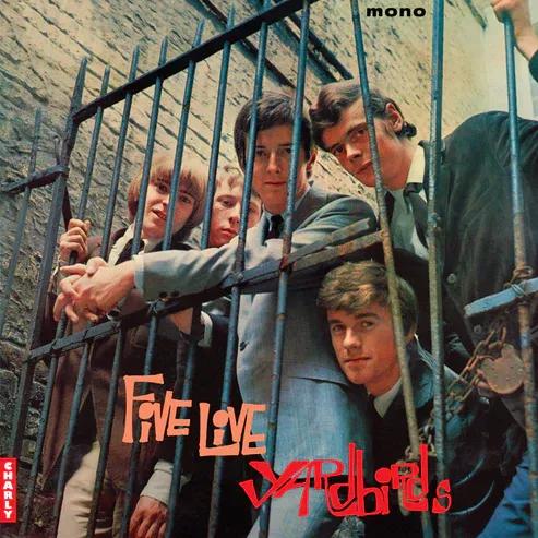 Five Live Yardbirds - Front Cover