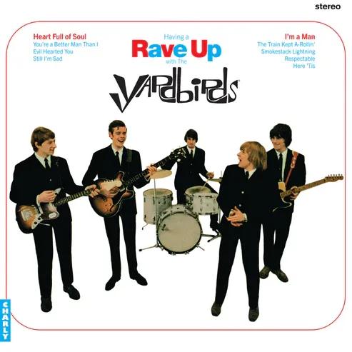 Having A Rave Up With The Yardbirds - Front Cover