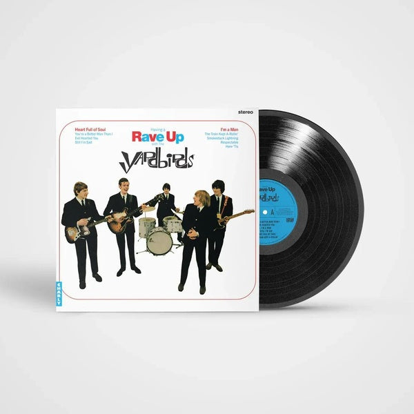 Having A Rave Up With The Yardbirds - Front Cover