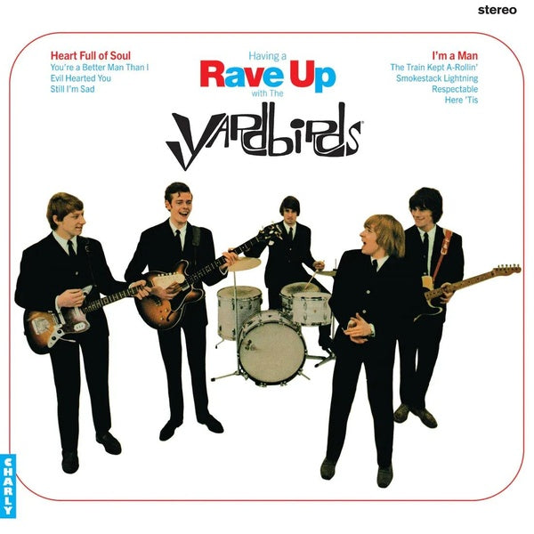 Having A Rave Up With The Yardbirds - Front Cover
