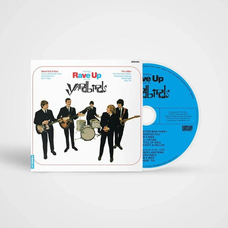 Having A Rave Up With The Yardbirds - Front Cover