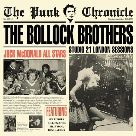 21 Studio Sessions - Front Cover