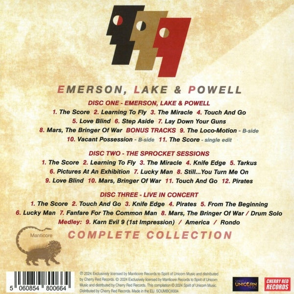 The Complete Collection Coffret - Front Cover