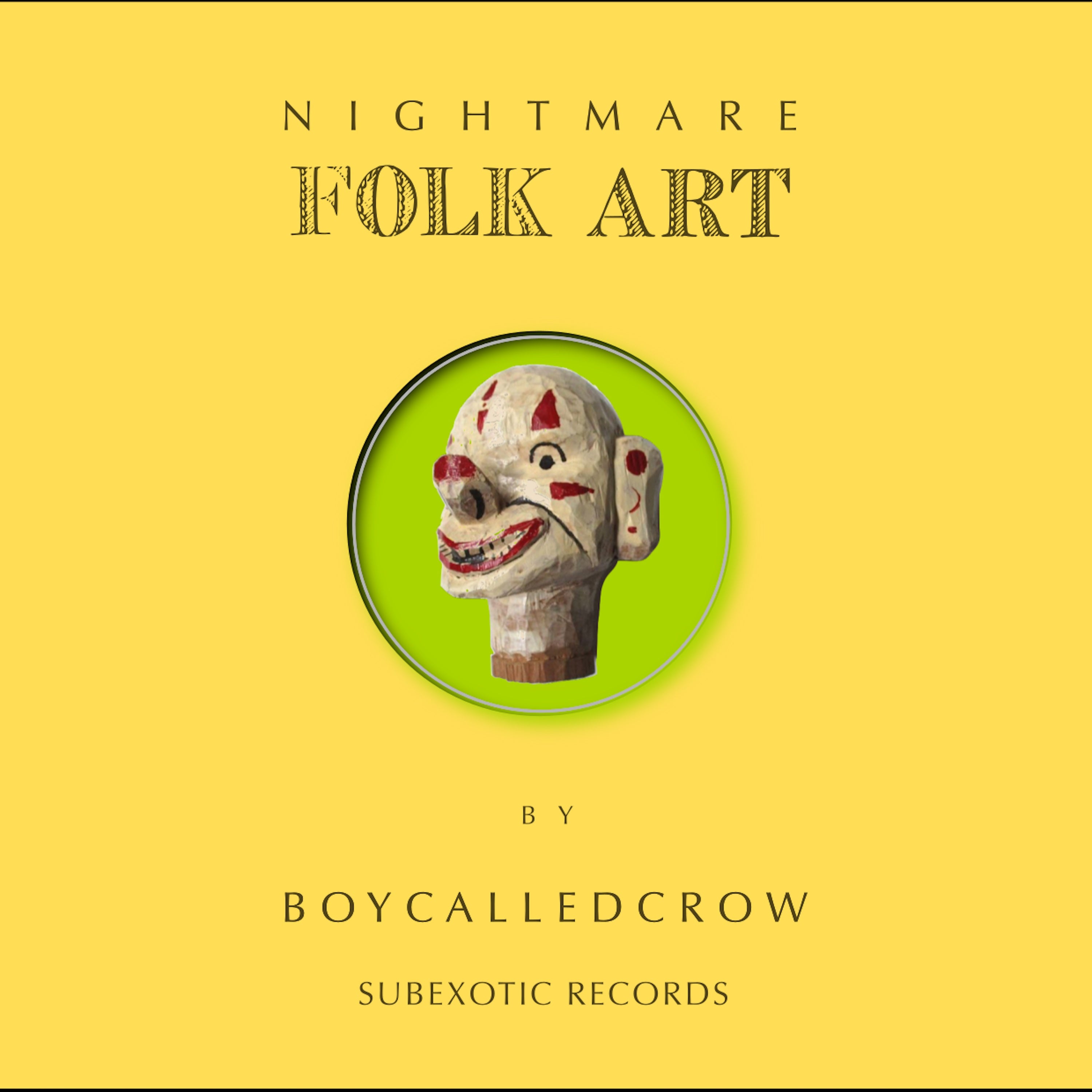 Nightmare Folk Art - Front Cover