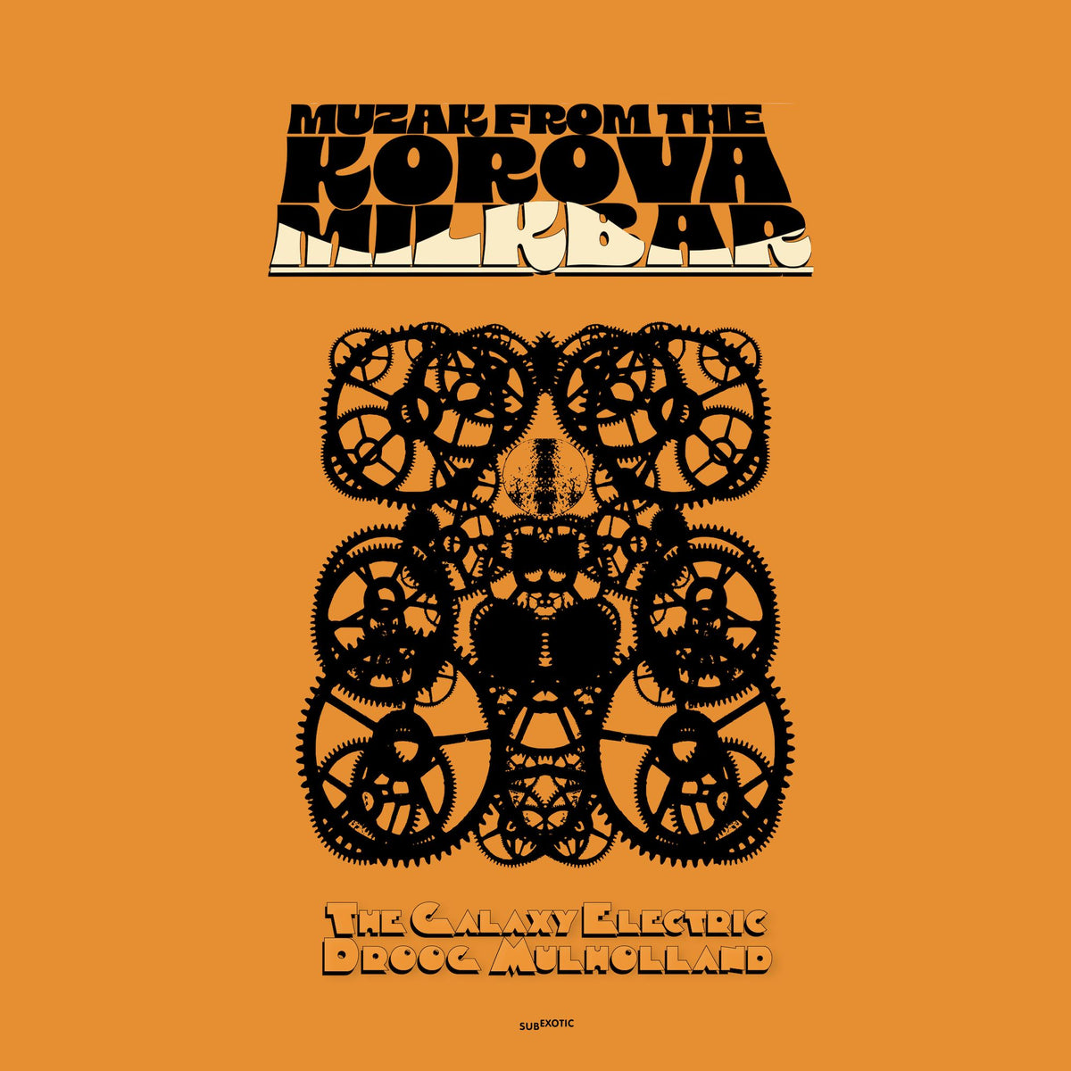 Muzak From The Korova Milkbar - Front Cover