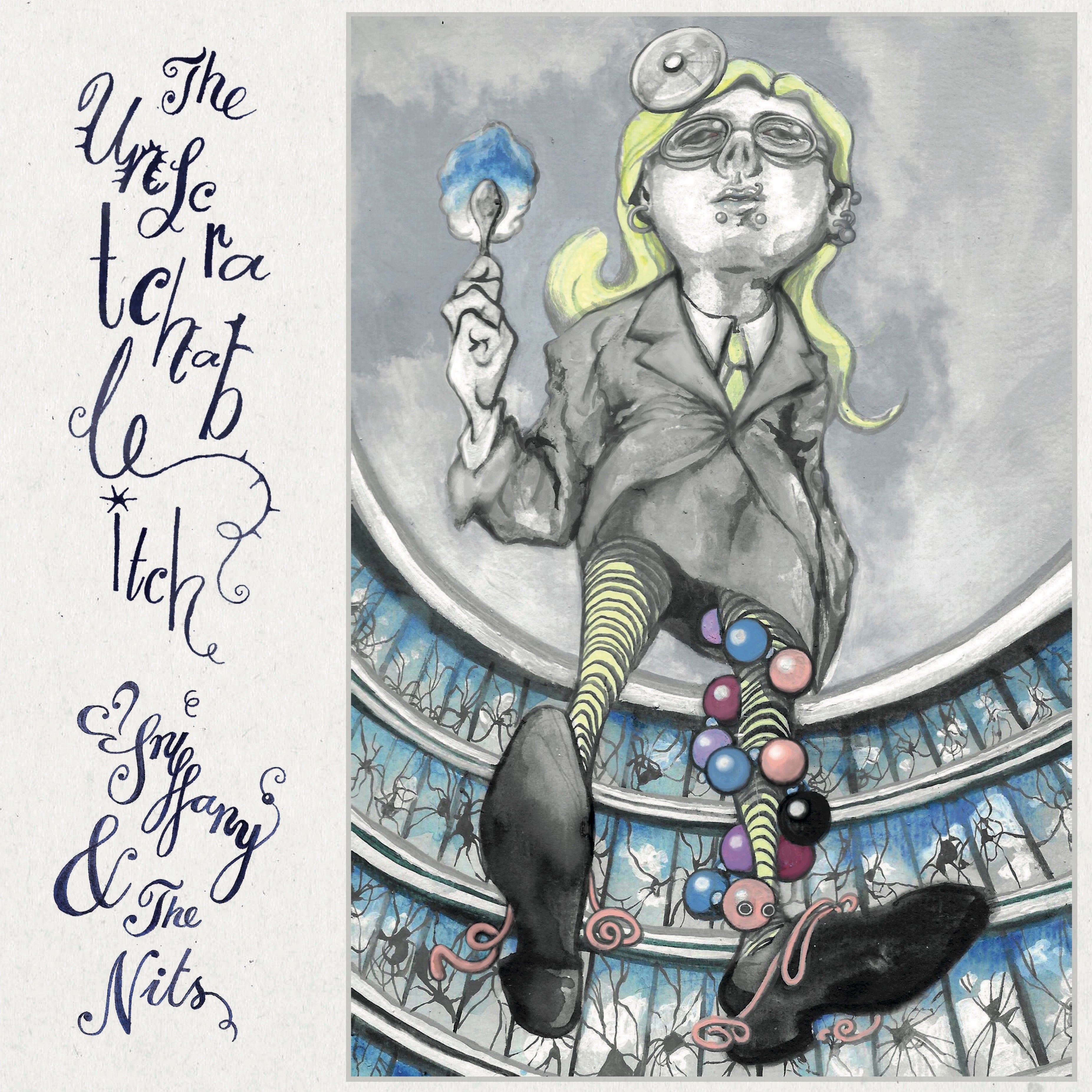 UNSCRATCH ABLE ITCH/VINYLE KAKI - Front Cover