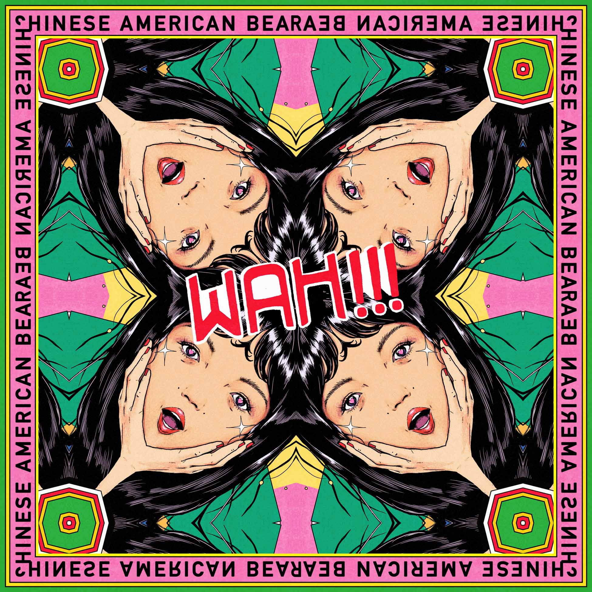 Wah!!! - Vinyle Rose - Front Cover