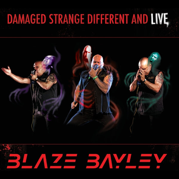 Damaged Strange Different And Live - Front Cover