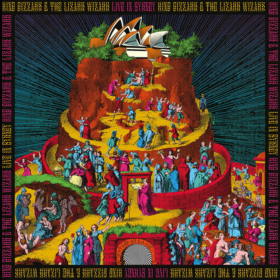 Live In Sydney/Fuzz Club Official Bootleg/3xLP Boxset/180g Color Vinyls/Poster - Front Cover