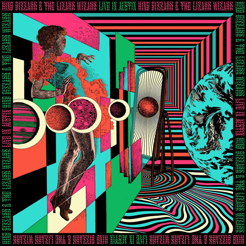 Live In Austin/Fuzz Club Official Bootleg/3xLP Boxset/180g Color Vinyls/Poster - Front Cover