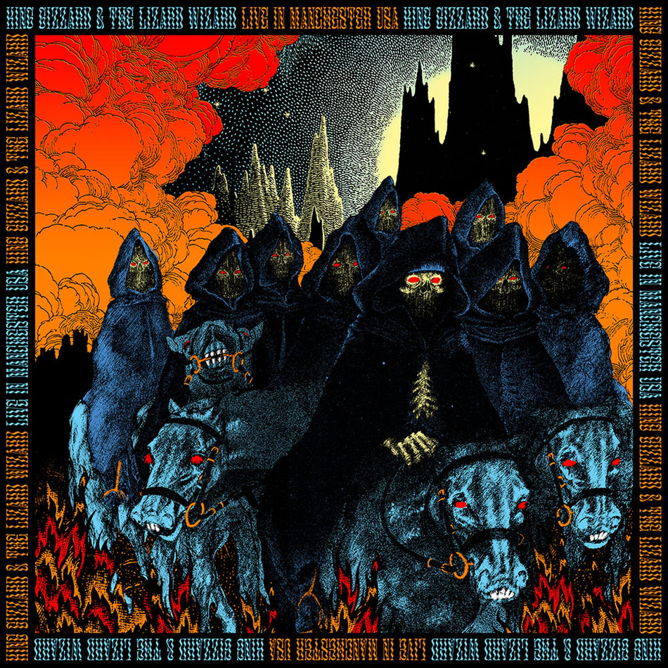 Live In Manchester USA/Fuzz Club Official Bootleg/3xLP Boxset on Coloured 180g/Poster - Front Cover
