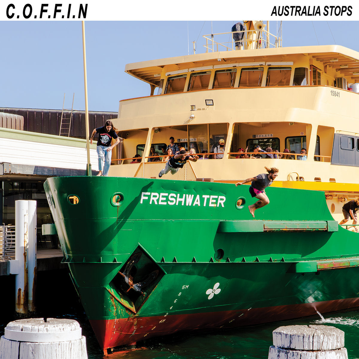 Australia Stops/180g Green Vinyl - Front Cover