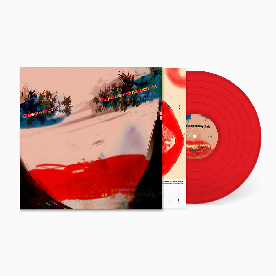 GLASGOW EYES - ÉDITION LIMITÉE - VINYLE COULEUR ROUGE - Front Cover