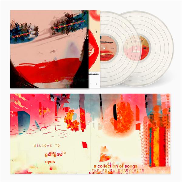 GLASGOW EYES - ÉDITION DELUXE - VINYLE TRANSPARENT GIVRÉ - Front Cover