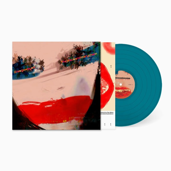 GLASGOW EYES - ÉDITION LIMITÉE - VINYLE COULEUR BLEU TRANSPARENT - Front Cover