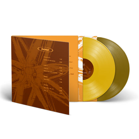 ORBITAL 2 (THE BROWN ALBUM) - DOUBLE VINYLE COLLECTOR OR & KAKI - Front Cover