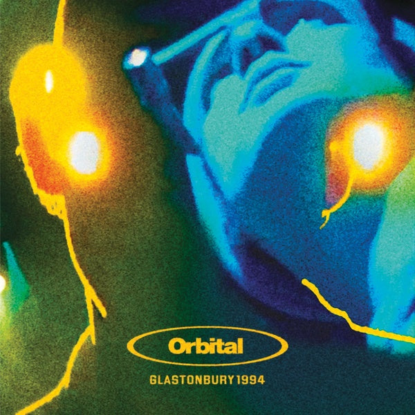 Live At Glastonbury 1994 Édition Limitée Vinyle Jaune et Bleu - Front Cover