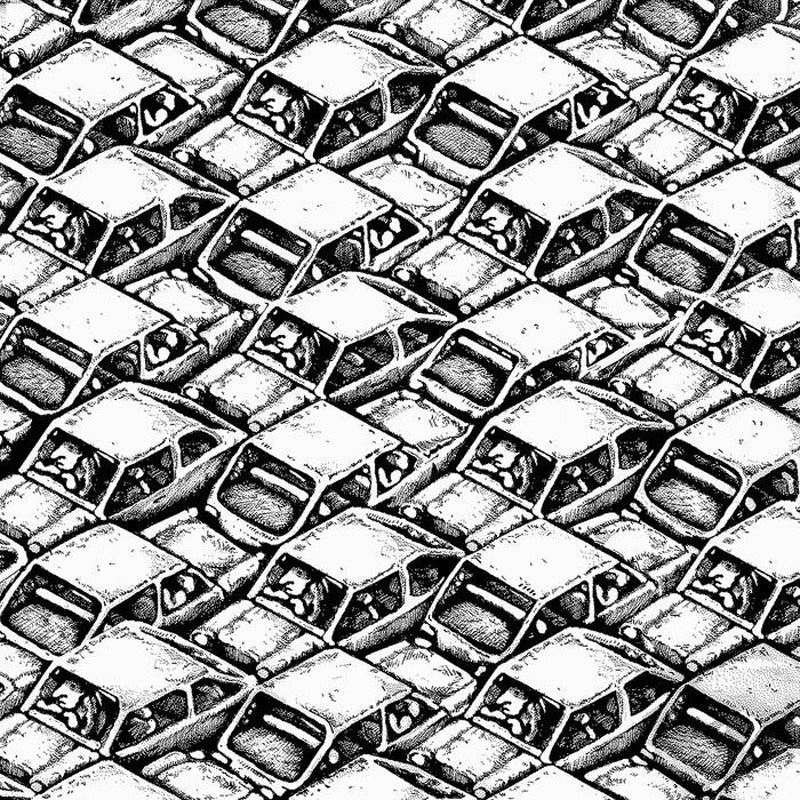 SCARRED FOR LIFE/CLEAR VINYL - Front Cover