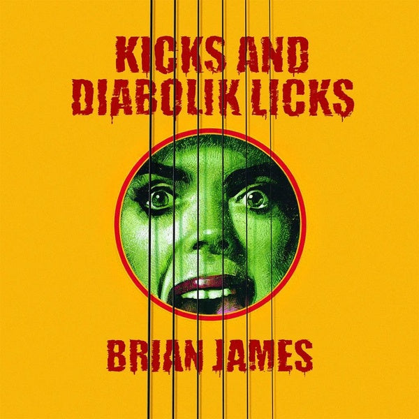Kicks and Diabolik Licks/Yellow Vinyl - Front Cover