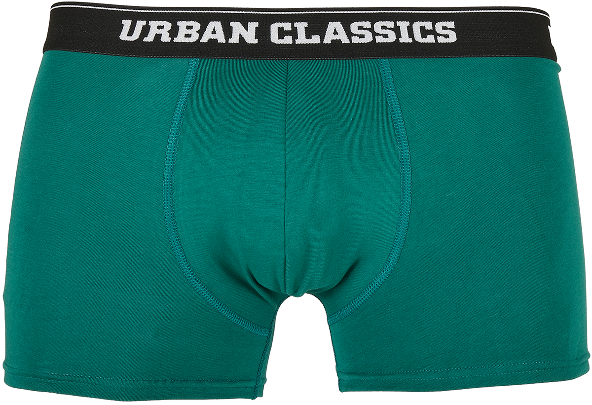 Boxer  de Urban Classics - Boxers Organique Noël - Lot De 3 - S à XXL - pour Homme - rouge/vert - Urban Classics - View 2