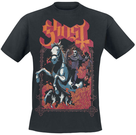 T-Shirt Manches courtes  de Ghost - Charger - S à XXL - pour Homme - noir - Ghost