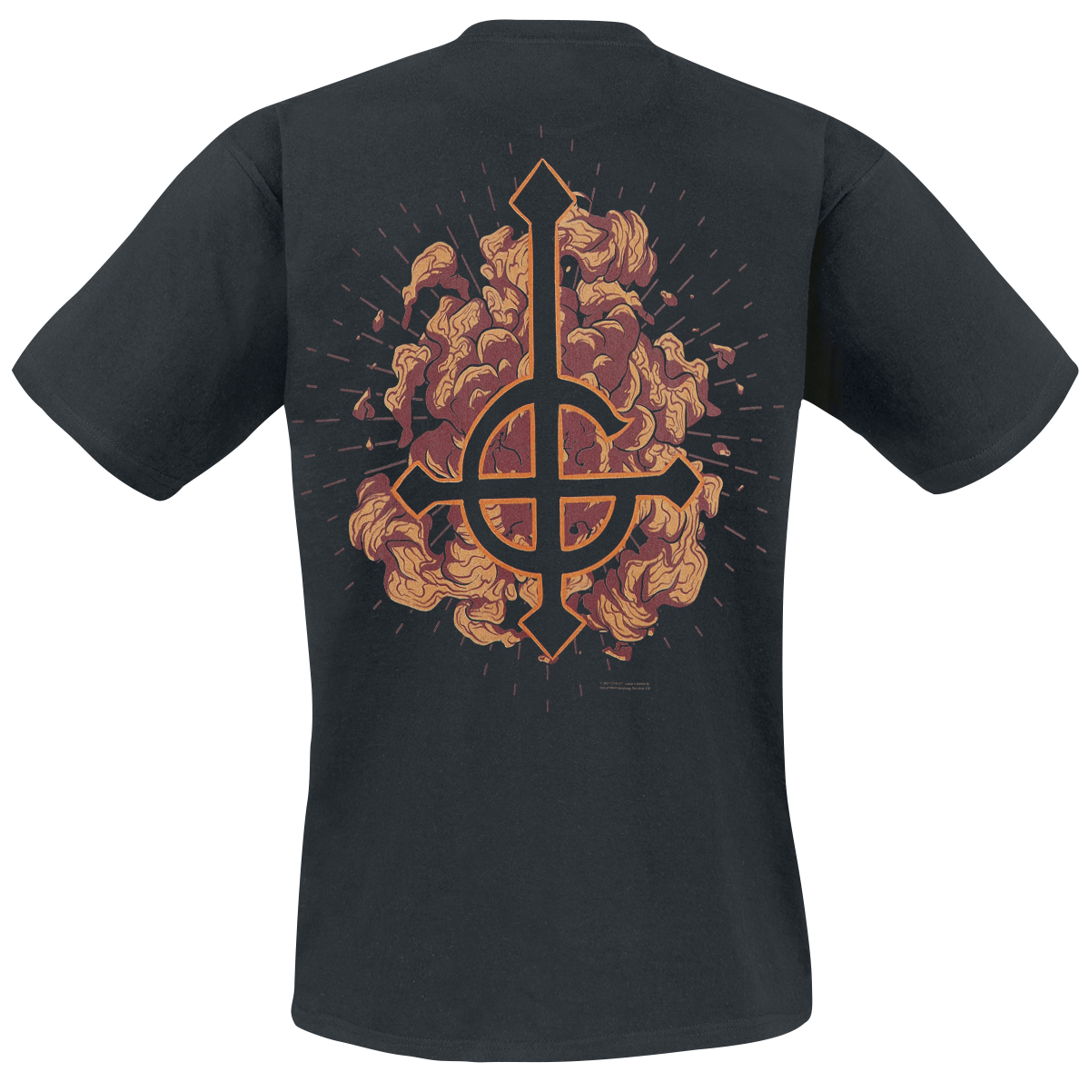 T-Shirt Manches courtes  de Ghost - Charger - S à XXL - pour Homme - noir - Ghost - View 2