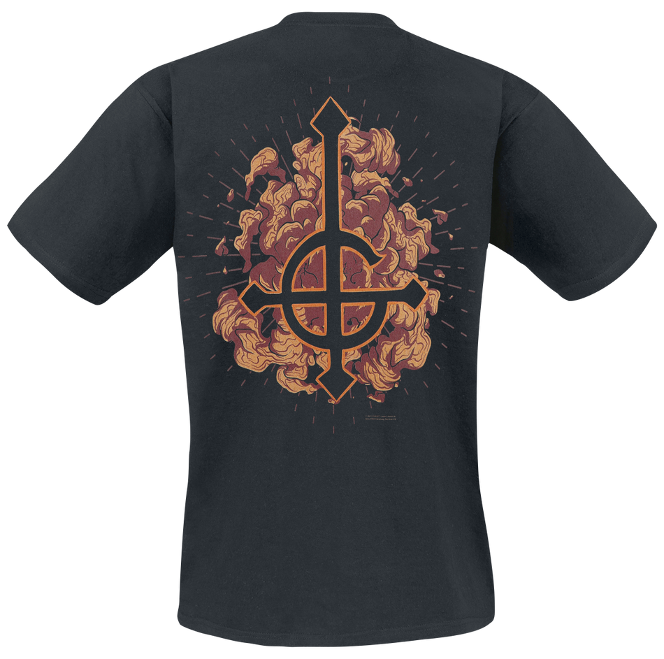 T-Shirt Manches courtes  de Ghost - Charger - S à XXL - pour Homme - noir - Ghost - View 2