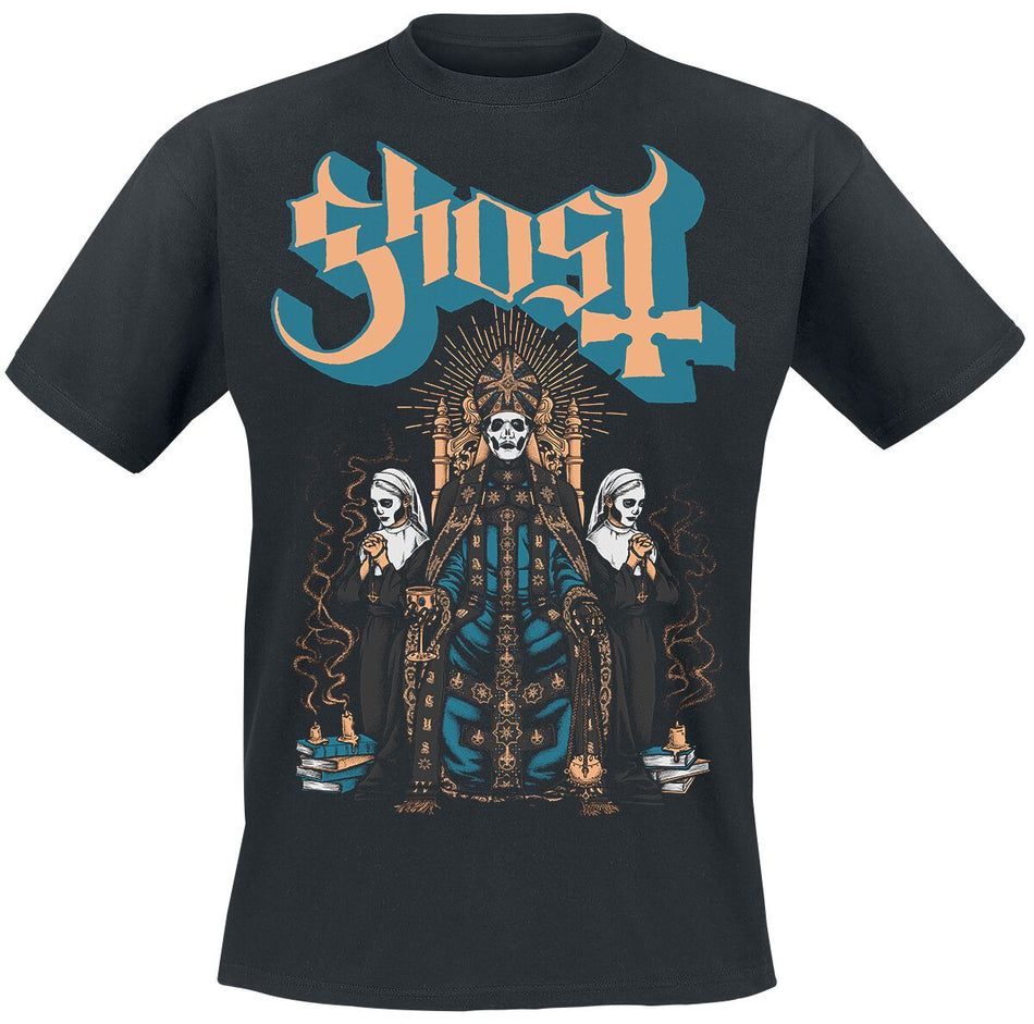 T-Shirt Manches courtes  de Ghost - Throne - S à 3XL - pour Homme - noir - Ghost