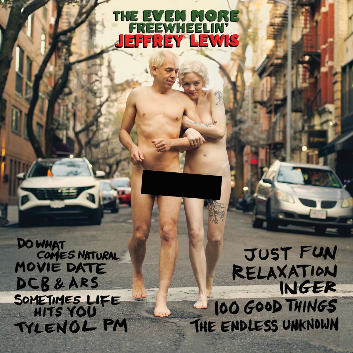 The Even More Freewheelin' Jeffrey Lewis - Front Cover