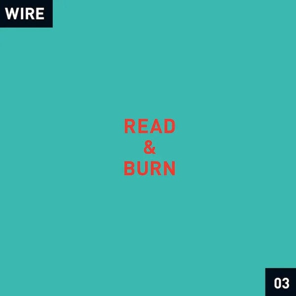 Read & Burn 03 + - - Front Cover