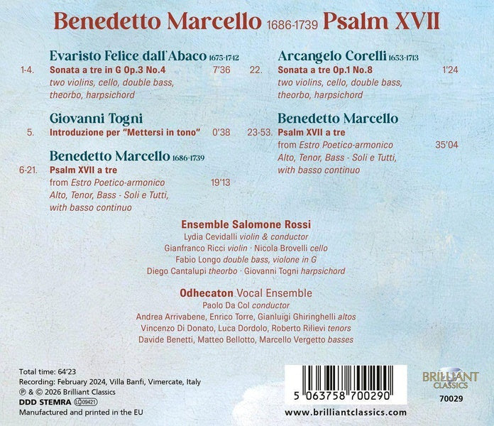Psalm XVII - Front Cover