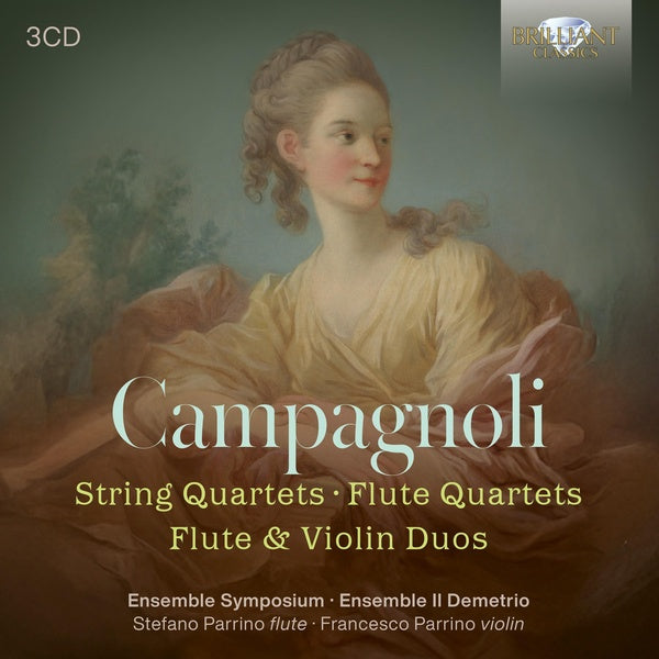 String Quartets / Flute Quartets / Flute & Violin Duos - Front Cover
