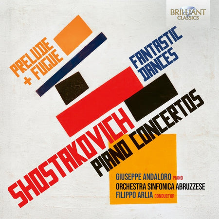 Piano Concertos, Fantastic Dances, Prelude & Fugue - Front Cover