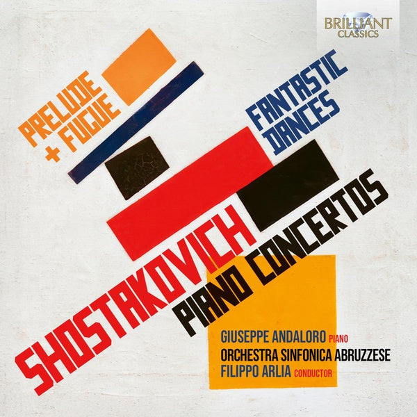 Piano Concertos, Fantastic Dances, Prelude & Fugue - Front Cover