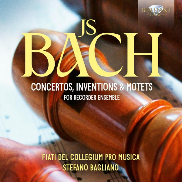 Concertos, Inventions & Motets For Recorder Ensemble - Front Cover