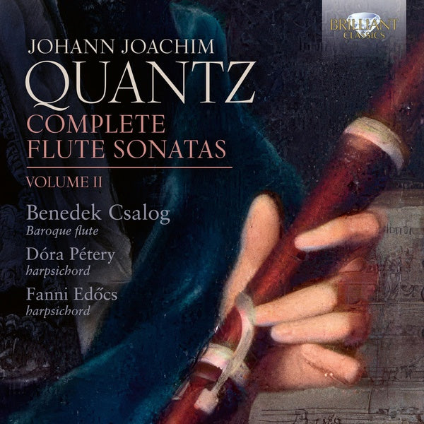 Complete Flute Sonatas, Volume II - Front Cover