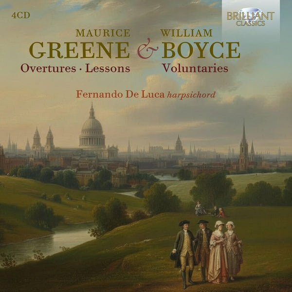 Greene : Overtures & Lessons - Boyce : Voluntaries - Front Cover